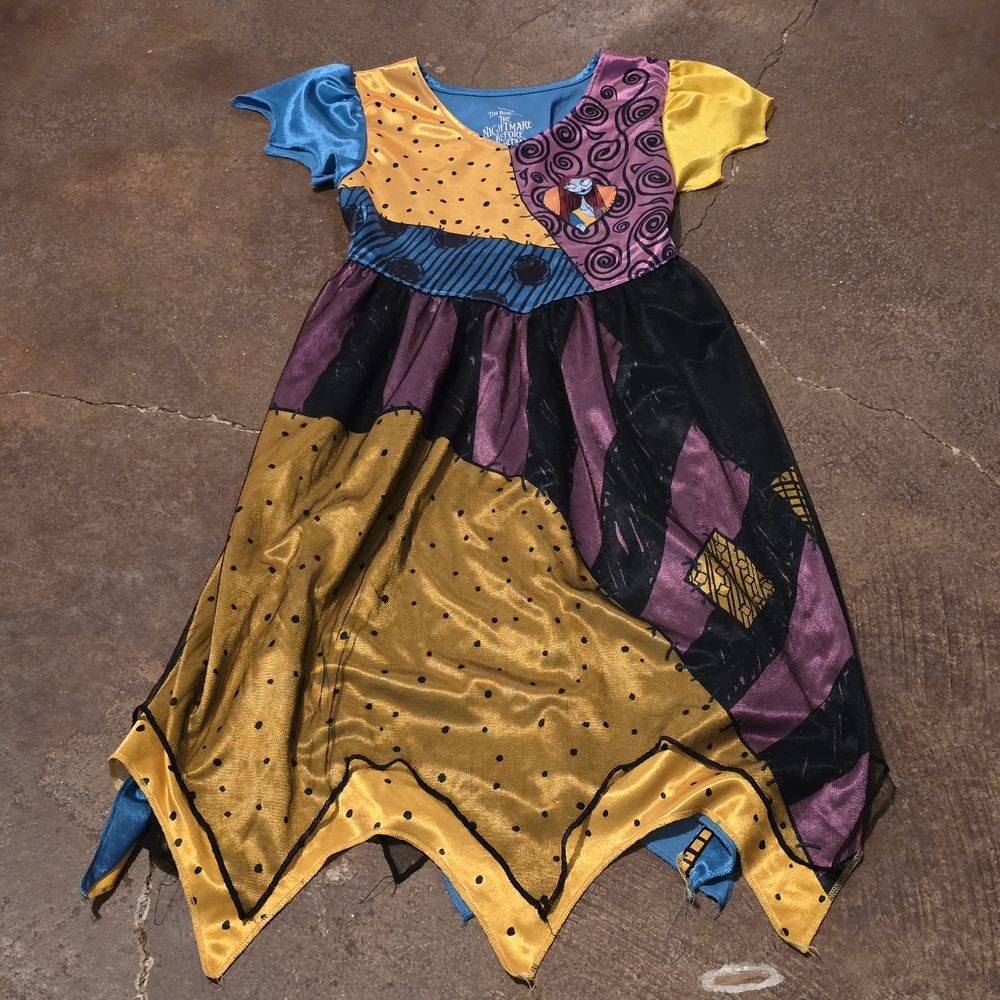 Disney Nightmare Before Christmas Sally Sleep Dress Size S